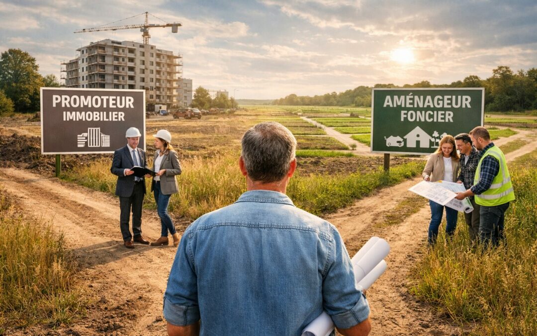 Vendre son terrain : faut-il s’adresser à un promoteur ou à un aménageur ?