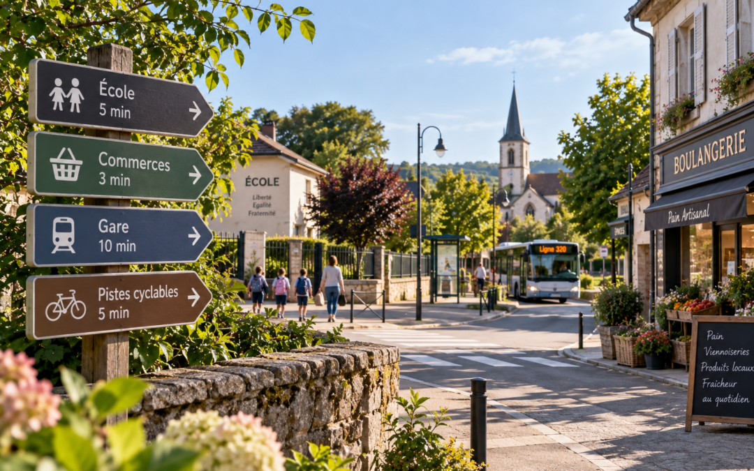 Pourquoi la proximité des écoles, commerces et transports influence-t-elle la valeur d’un terrain ?