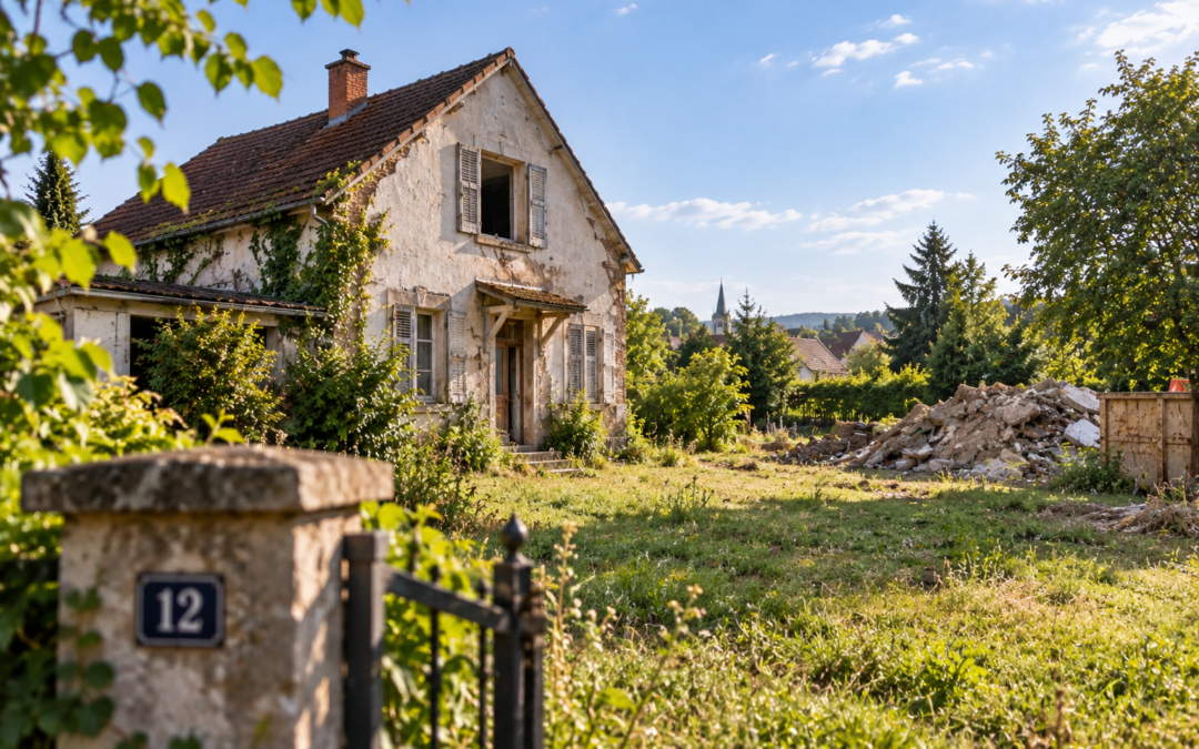 Un terrain avec une maison à démolir peut-il intéresser un aménageur ?